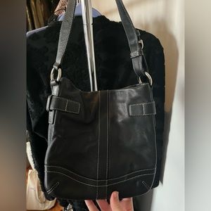 Women’s leather coach bag